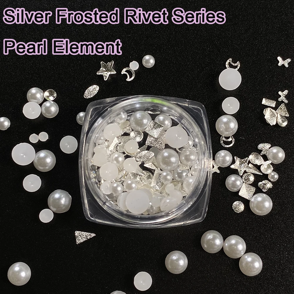 Новинка 2021 микро серебряная Золотая Икра стеклянные стразы для ногтей AB мини лак