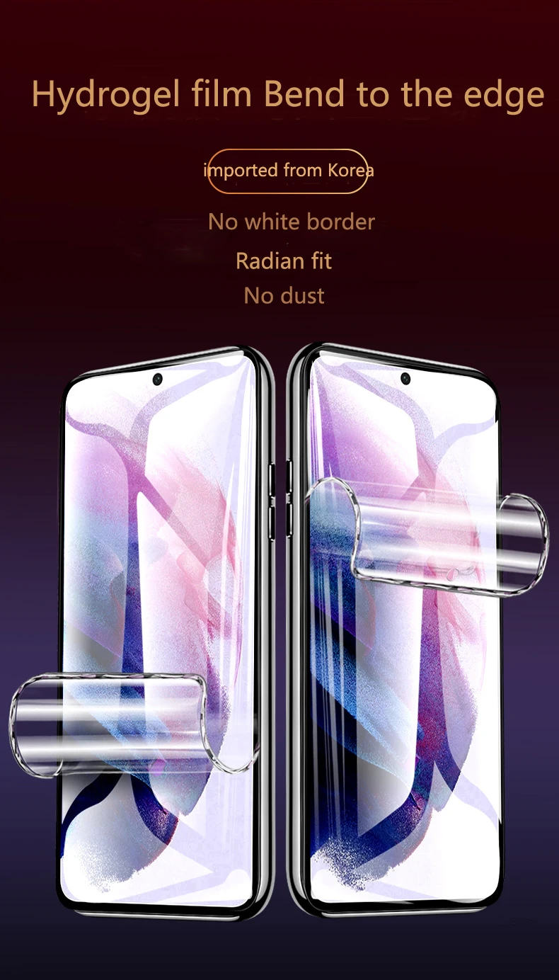 Защитная пленка Reno7Pro 6Pro + для OPPO Find X5Pro X2 X3 Pro Гидрогелевая Reno 5Pro 4 3Pro HD мягкая