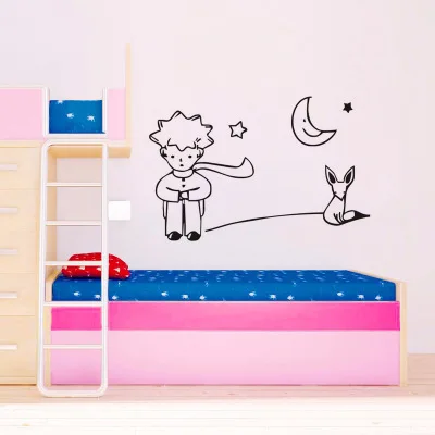 Start Moon Детская Наклейка на стену s маленький декор для комнаты мальчика спальня