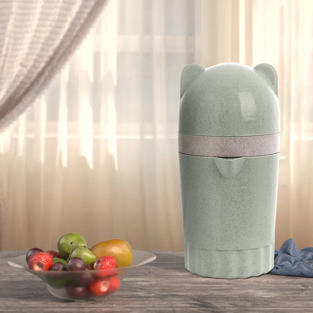 Portable Blender Manual Lemons Orange Juicer Press Hand Kitchen Lemon Squeezer Bottle Cute Licuadora Portatil | Дом и сад