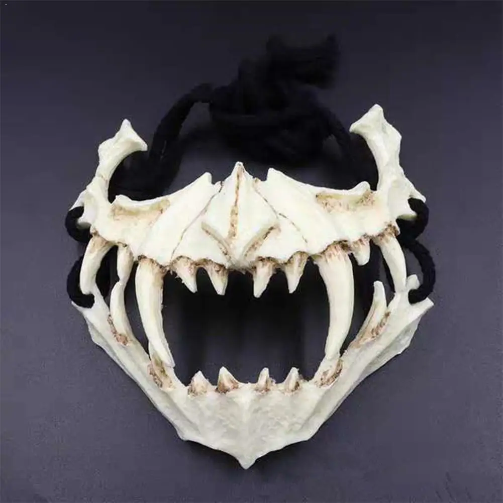 Японская Маска дракона Бога Хэллоуин ужас дракон Бог тигр украшение лицо Яша