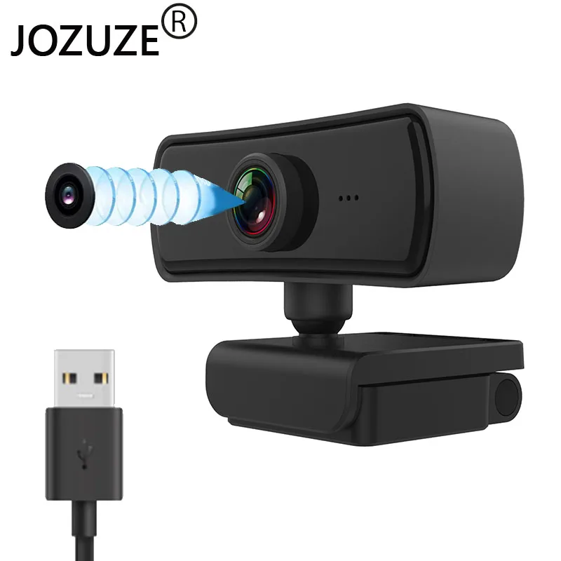 tannccc HD 1080PCamera Web PC Webcam 2K Computer PC WebCamera with Microphone for Live Broadcast Video Calling Conference Work