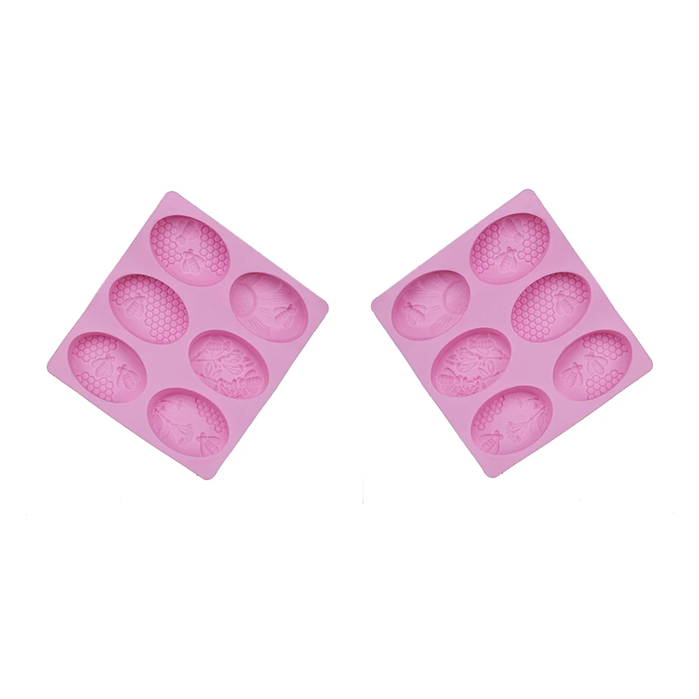 1 шт. силиконовая форма для мыла в виде пчелы|Формы вафель| |