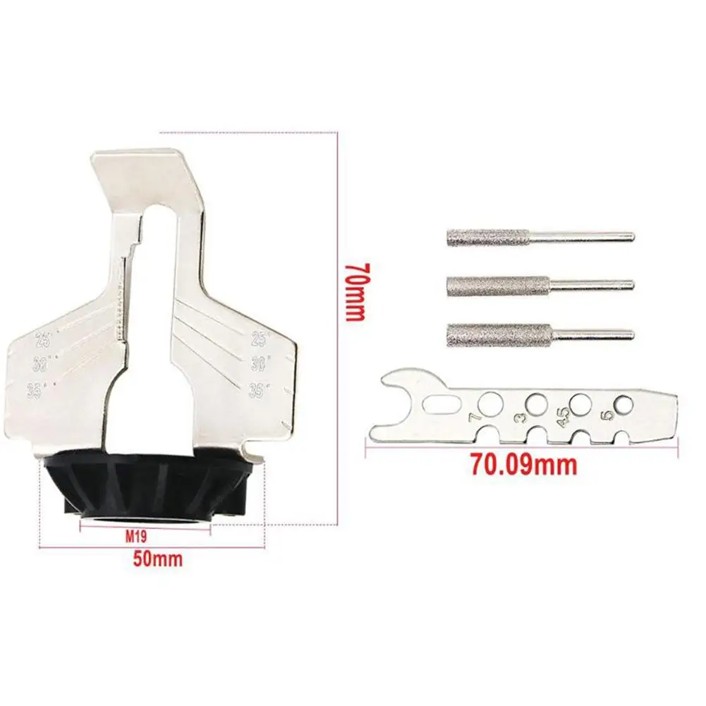 

Chainsaw Sharpening Kit Electric Grinder Sharpening Polishing Attachment Set Saw Chains Tool Drill Rotary Accessories Set Best