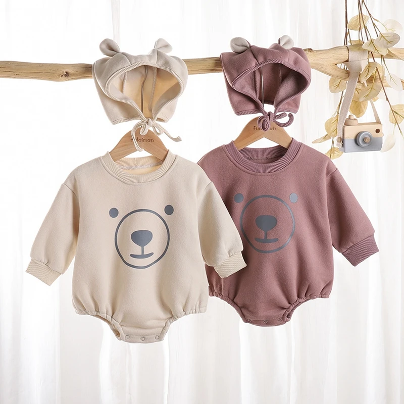 

Детский комбинезон с длинным рукавом, на возраст 0-24 месяца