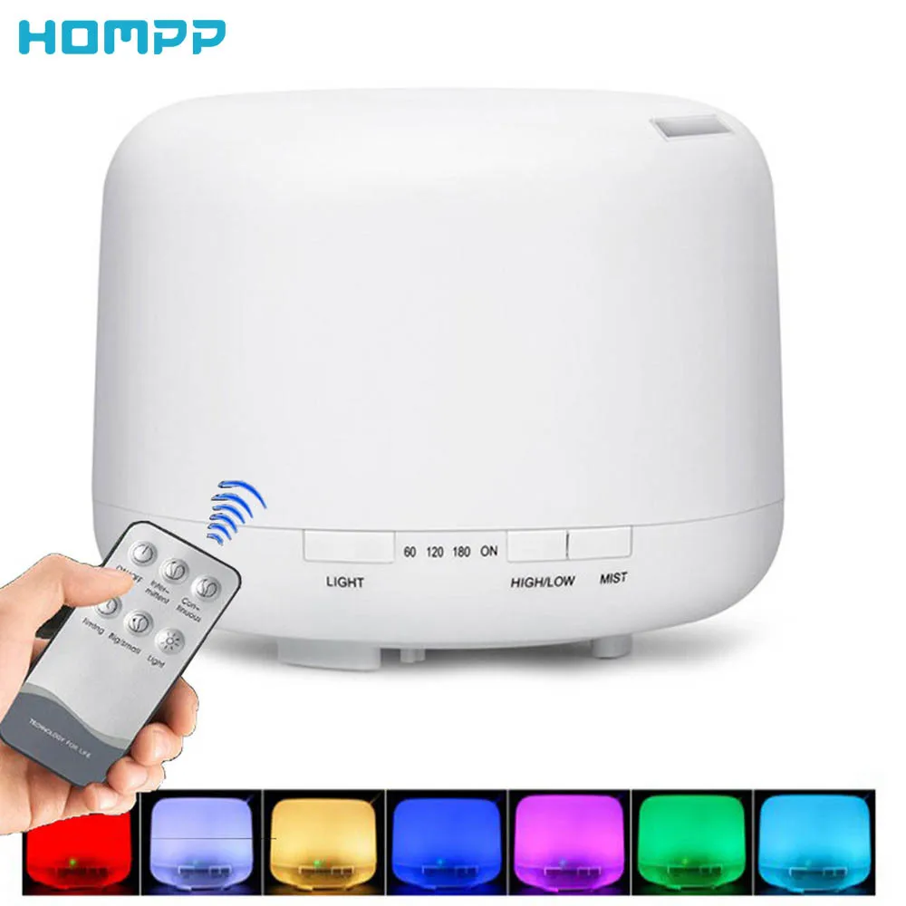 500 мл пульт дистанционного управления диффузор эфирного масла увлажнитель