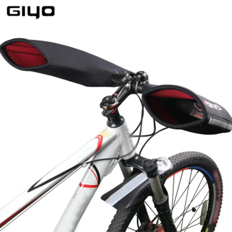 

Windproof Road Handlebar Covers Bicycle Cycling Gloves Warm Bike Full Fingers