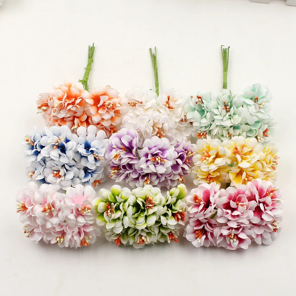 Искусственные тычинки для скрапбукинга 6 шт. handmade bouquet fake flowersflower handmade | Отзывы и видеообзор