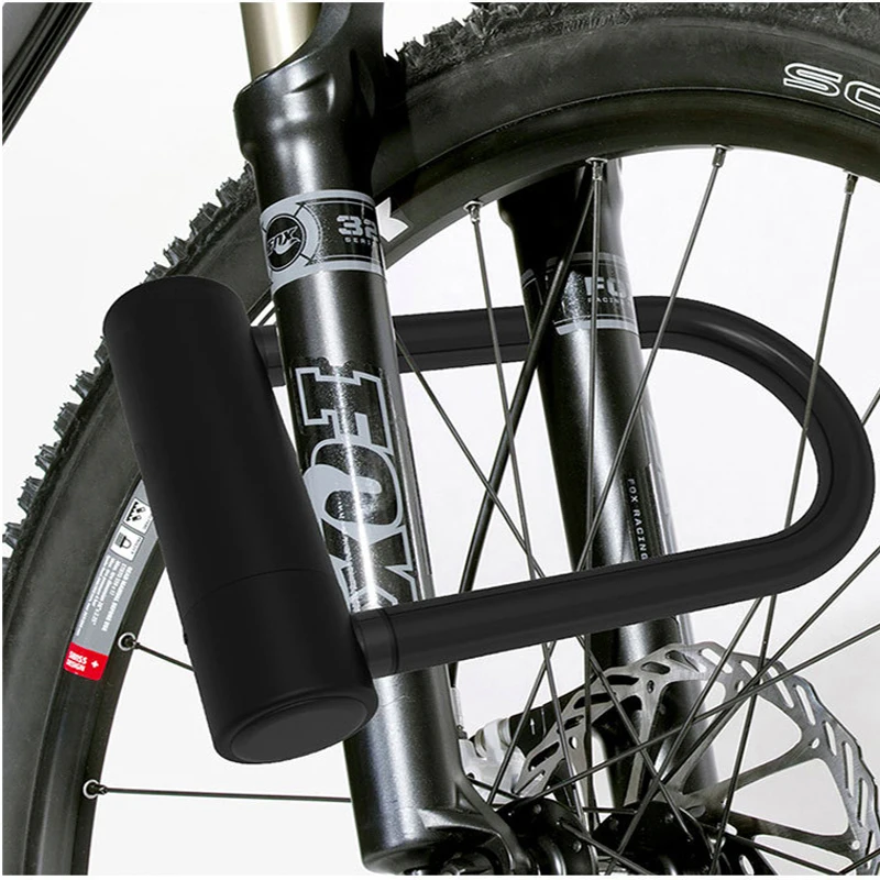 Велосипедный u-образный замок, велосипедный замок с отпечатком пальца, безопасность, цепь управления, mtb мотоцикл, candado bicicleta vtt velo, аксессуары candado