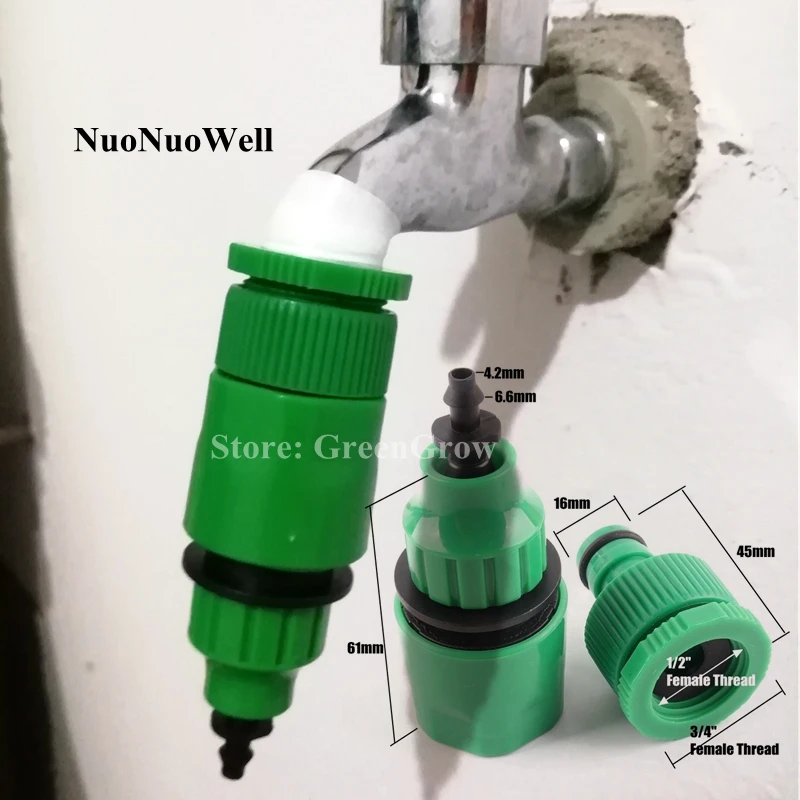 50m Self Automatic Garden Watering System Micro Drip Irrigation Kit Kits With Adjustable Dripper | Дом и сад