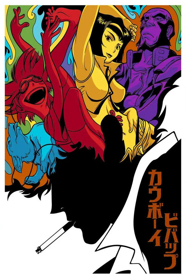 Лидер продаж ковбойская Bebop бороться с рисунками из аниме комиксов фильм