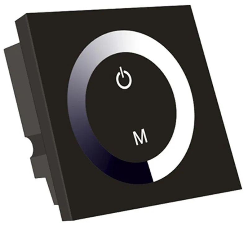 DC 12-24V LED Press Screen Controller for Single-Channel Panel Control of RGB Color-Changing Bar Lights | Безопасность и защита