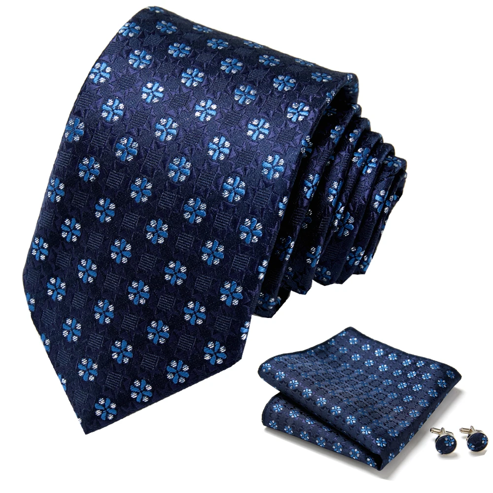 

2021 New Design Nice Handmade Wholesale Jacquard 7.5 cm Necktie Set Tie Man Wedding Accessories St. Valentine's Day