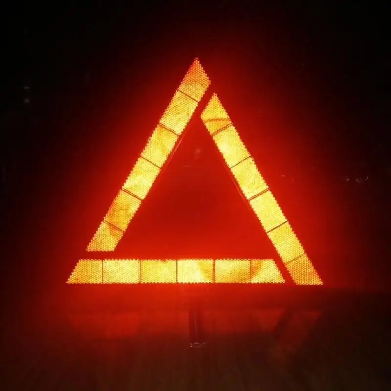 AOZBZ New Durable Car Hazard Reflective Warning Sign Breakdown Emergency Reflector Foldable Triangular | Автомобили и мотоциклы