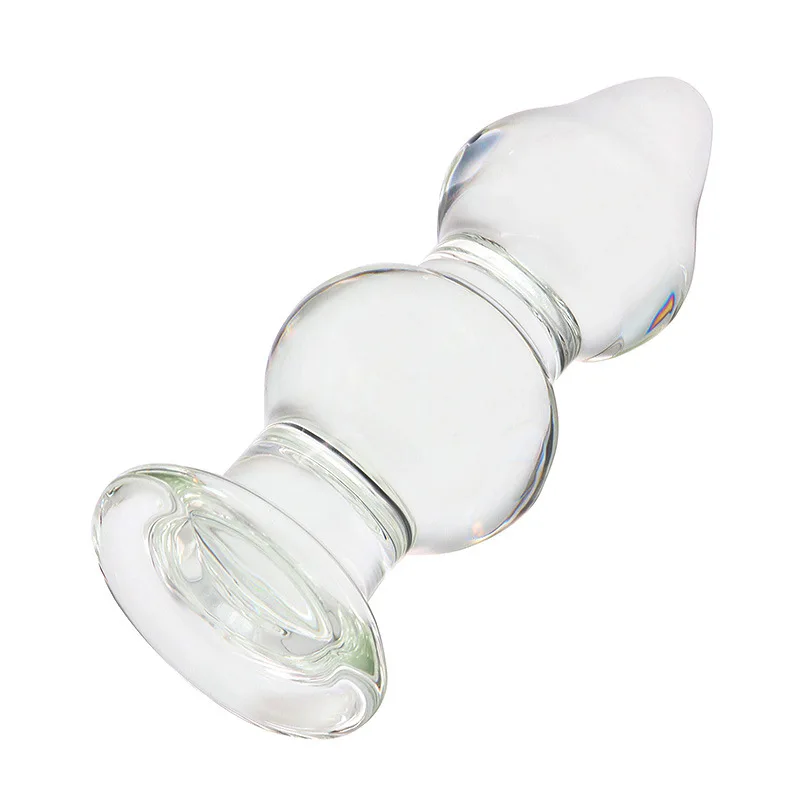 Анальная пробка 145 х 48 мм 294 г большая стеклянная массаж простаты Женский