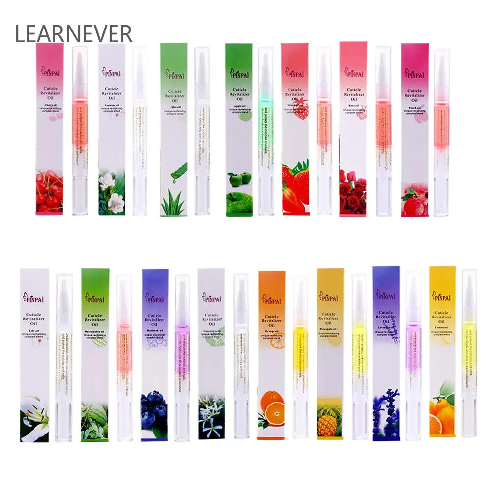 Горячая Распродажа 15 запахов питательная масляная ручка для ногтей Лечение лак