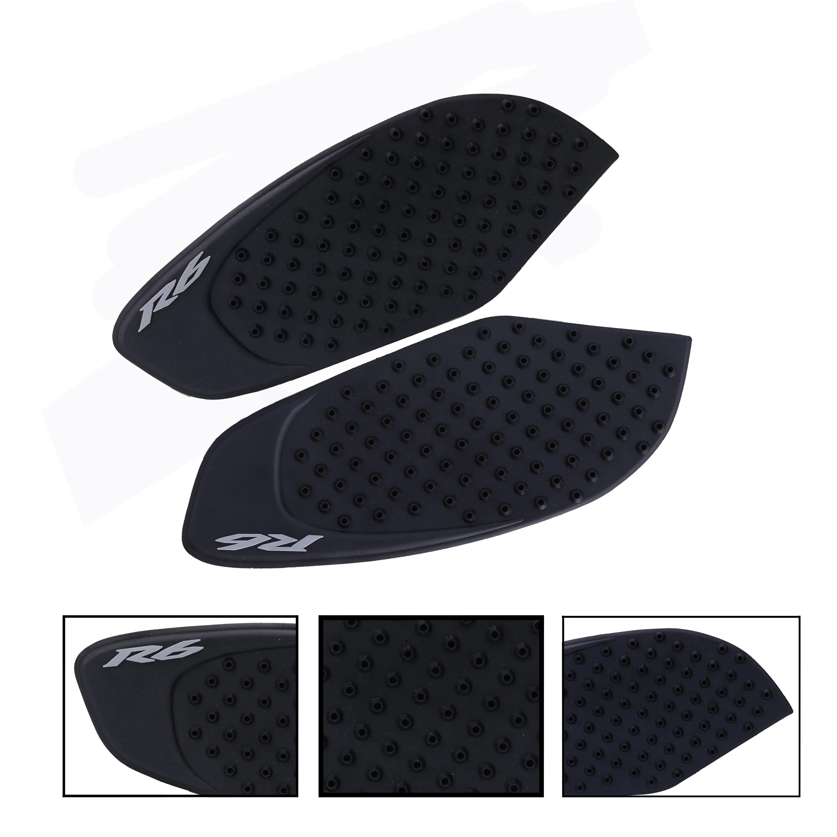 

For YAMAHA YZFR6 YZF-R6 YZF R6 2008-2015 Motorcycle Protector Anti slip Tank Pad Sticker Gas Knee Grip Traction Side 3M Decal