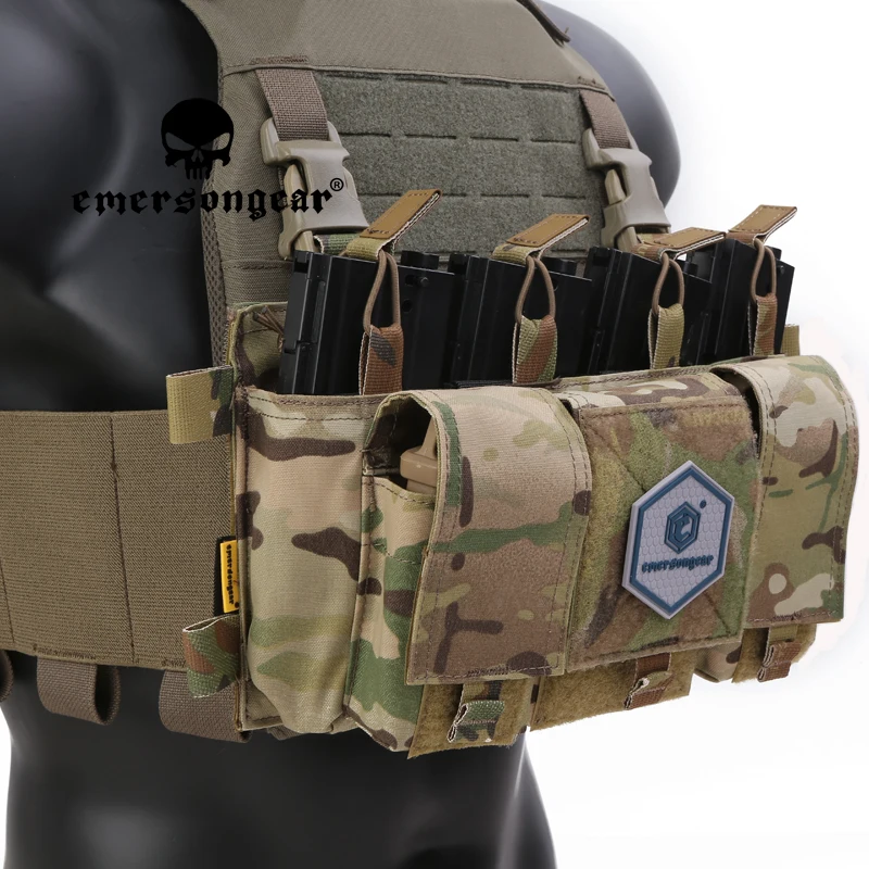 

Emersongear Tactical Magazine Pouch Mag Pack Military Equipment Front Multicam Airsoft Outdoor Game Combat For Chest Rig