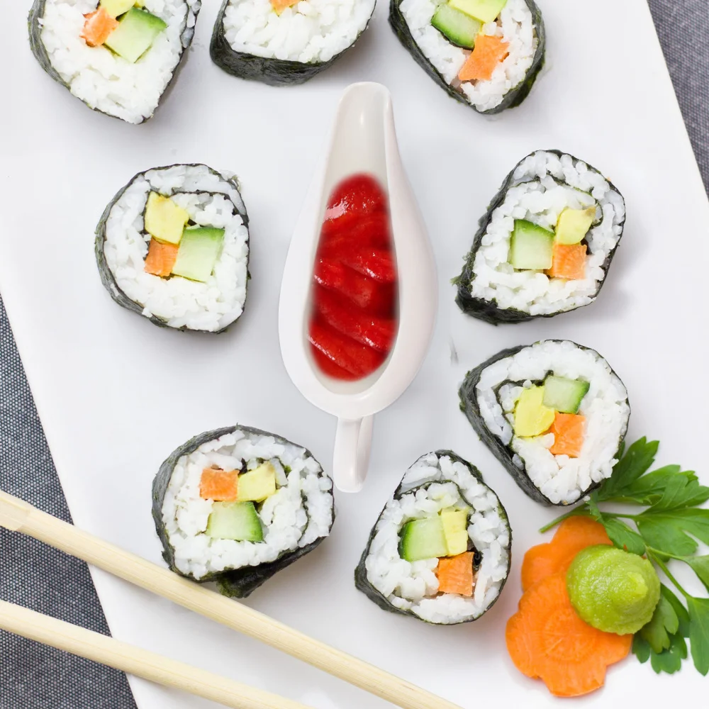 

1pc Ceramic Serving Jug Sauce Pitcher Steak Gravy Jug Salad Dressing Cup