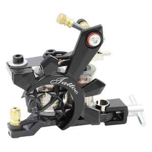 Машинка для татуировок из углеродистой стали, профессиональная железная машинка для татуировок, обмотка катушек, затенение подкладки, для тату, источник питания