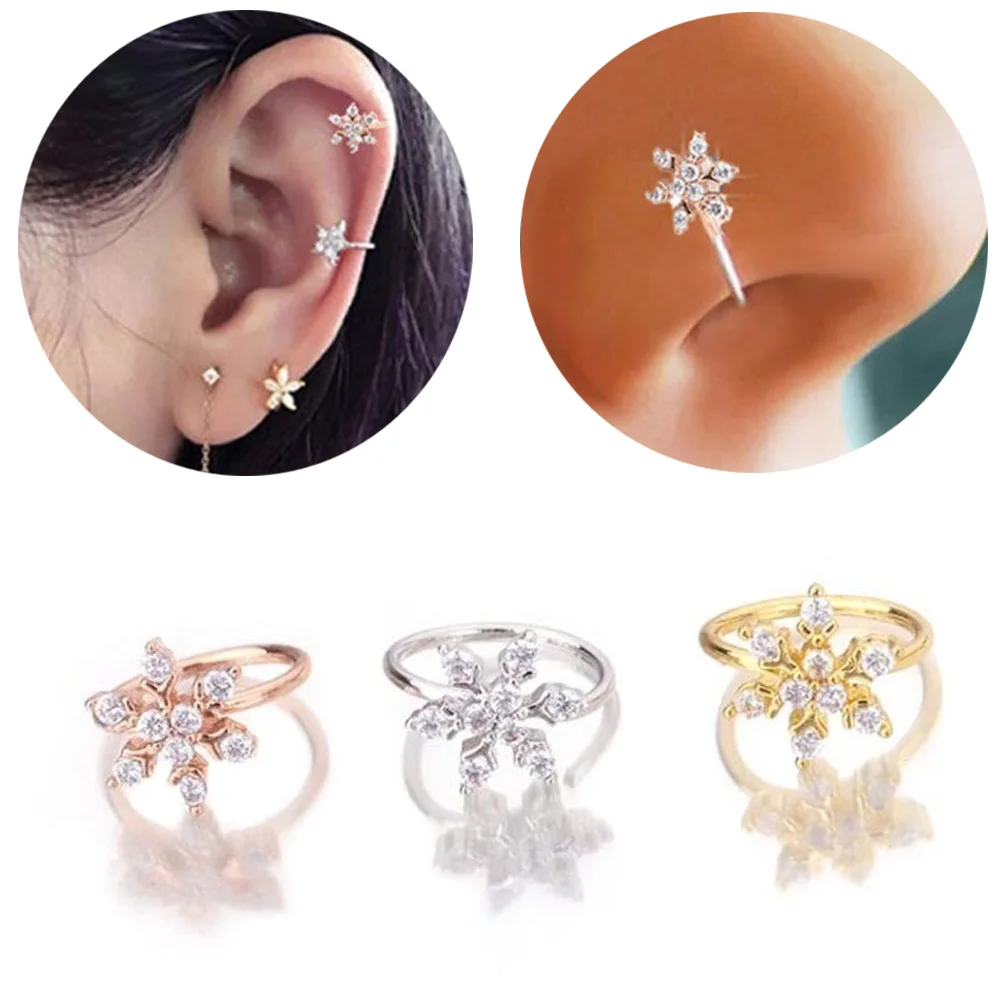 1 шт. модное ювелирное изделие для пирсинга ушного носа в нос с маленькими