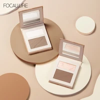 focallure 3d bronzer highlighter long lasting contour palette for face makeup stick cream texture contour illuminator cosmetics