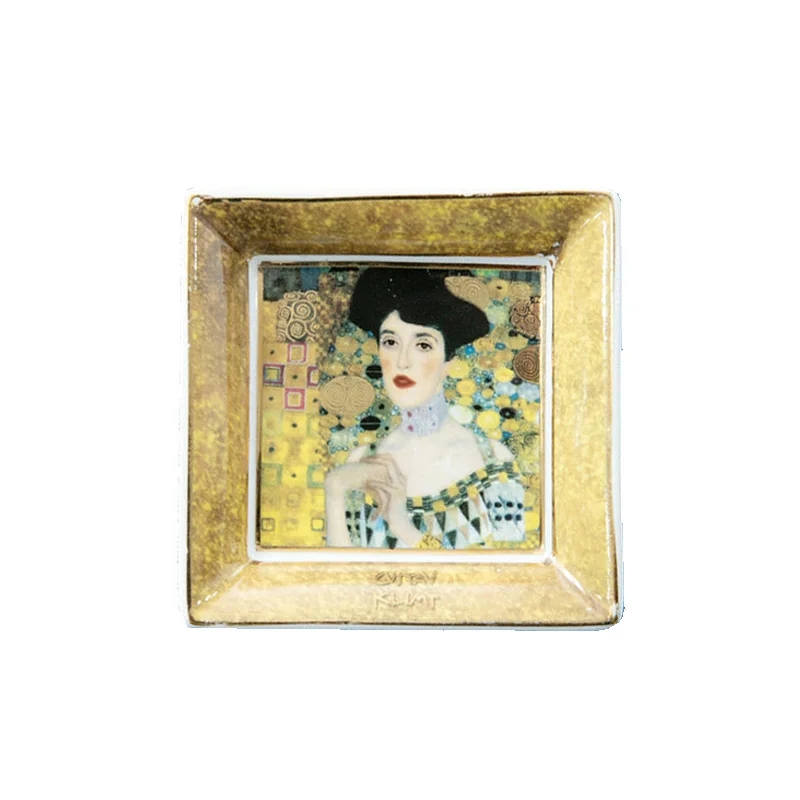 

World-Famous Painting Ceramic Ashtray Jewelry Storage Tray Desktop Decoration