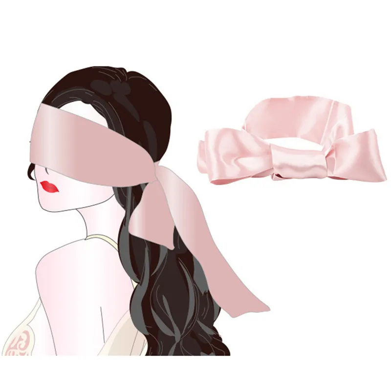 Пикантная маска на глаза с завязанными глазами SM бандажная секс игрушка ролевые