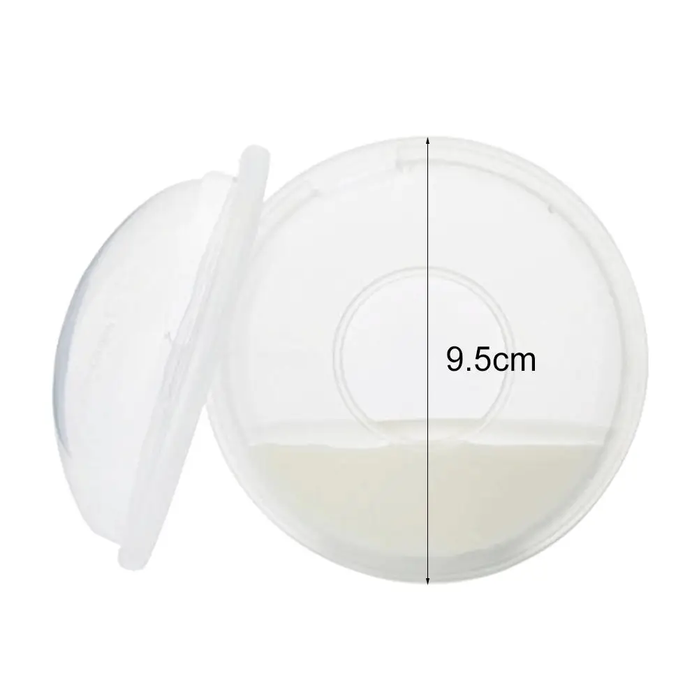 

2PCS Baby Lining Breast Milk Collector Feed Postpartum Pads For The Chest Nipple Suction Container Reusable Nursing