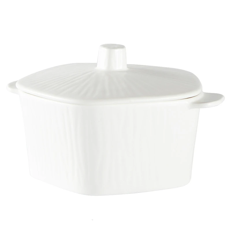 Корейская большая миска с керамической ручкой рамен лапша Салатница суп