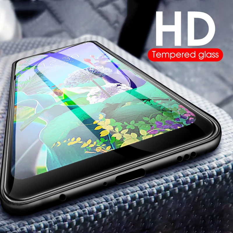 Закаленное стекло для LG Q60 / K12 Prime LMX525BAW 9H 2.5D PFULL защитная пленка Взрывозащищенная