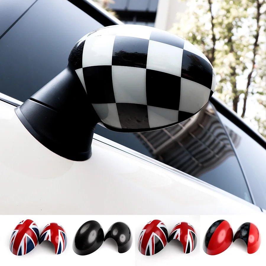 

Union Jack Rear View Mirror Covers Stickers For Mini Countryman Cooper S Clubman Paceman R55 R56 R57 R58 R59 R60 R61 Car-styling