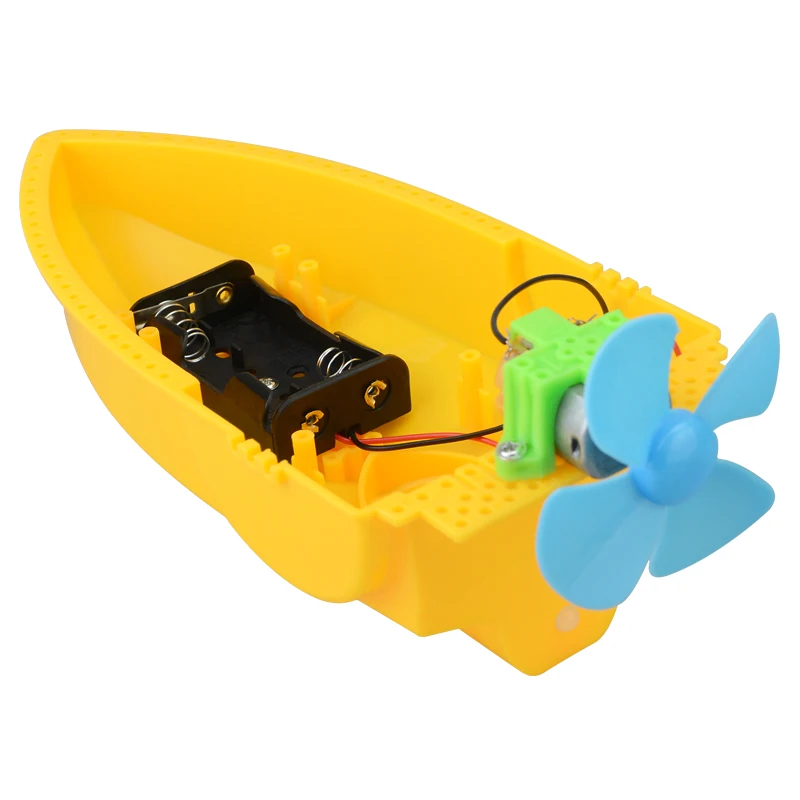 1 шт. детская мини лодка ручной работы с пневматическим двигателем для мальчиков