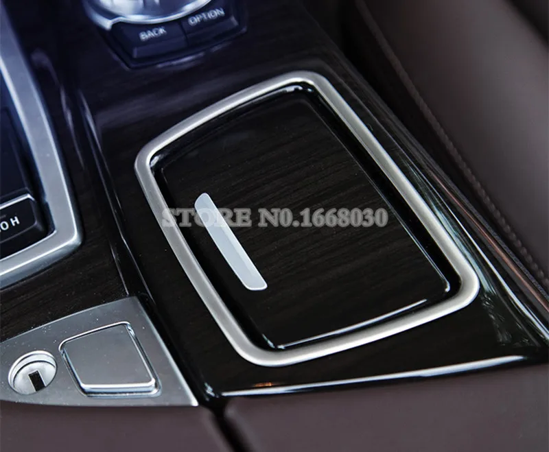 Пепельница для внутренней консоли Обложка рамы отделка 1 шт. BMW 5 серии F10 F11 2011-2015