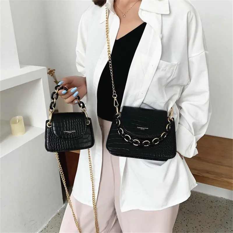 Миниатюрные ручные сумки с каменным узором женские роскошные кожаные трендовые