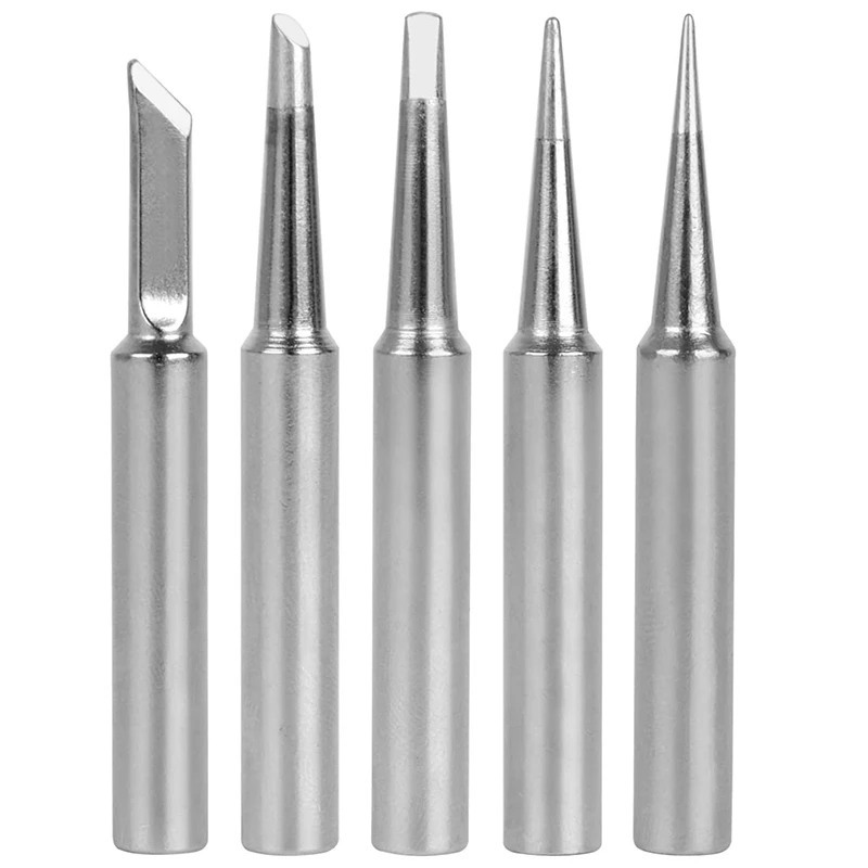 

Наконечники для паяльника серии ST, 5 шт., наконечники для паяльников Weller WLC100, WP25, WP30, SP40L,SP40N и WP35