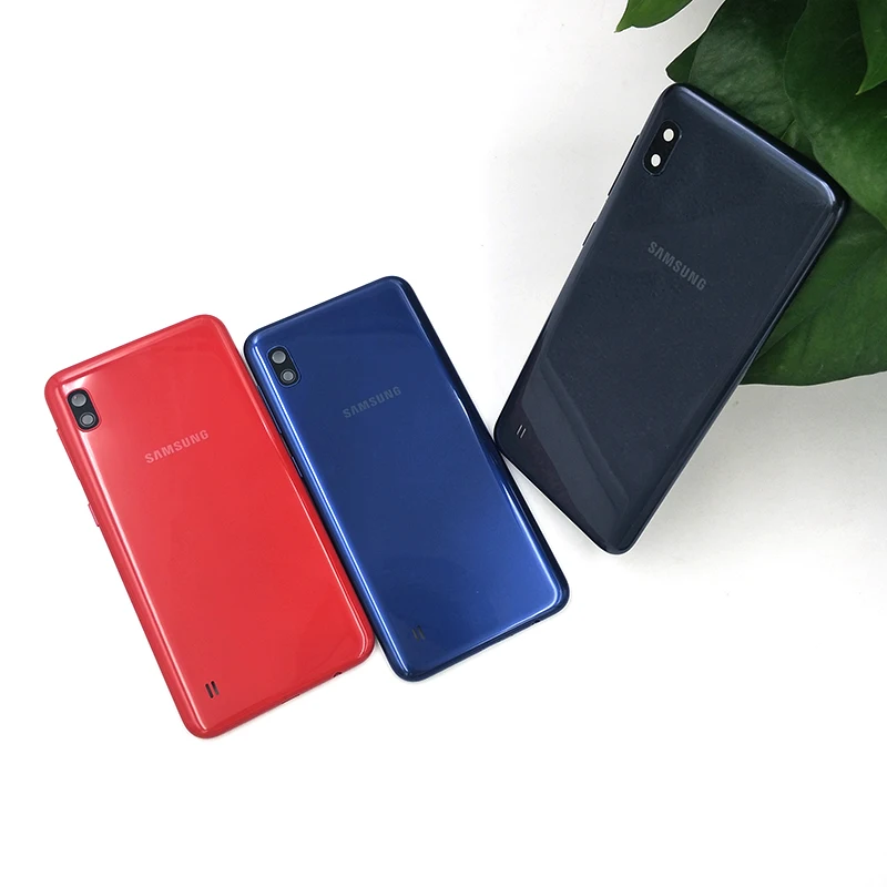 Крышка корпуса аккумулятора для Samsung A10 пластиковая задняя защита телефона