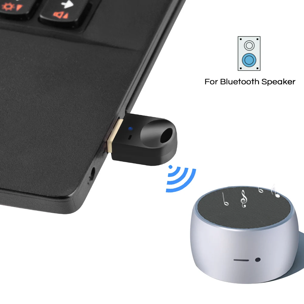 Rovtop CSR 4,0 беспроводной usb-адаптер Bluetooth ключ музыкальный приемник для ПК компьютер ноутбук мини беспроводной Blutooth