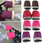 Перчатки детские зимние, непромокаемые, флисовые, теплая прогулочная коляска, 1 пара