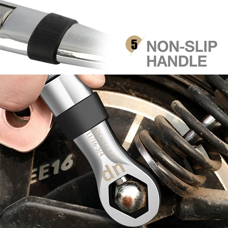 Универсальный Регулируемый гаечный ключ 23 в 1 7-19 мм | Инструменты