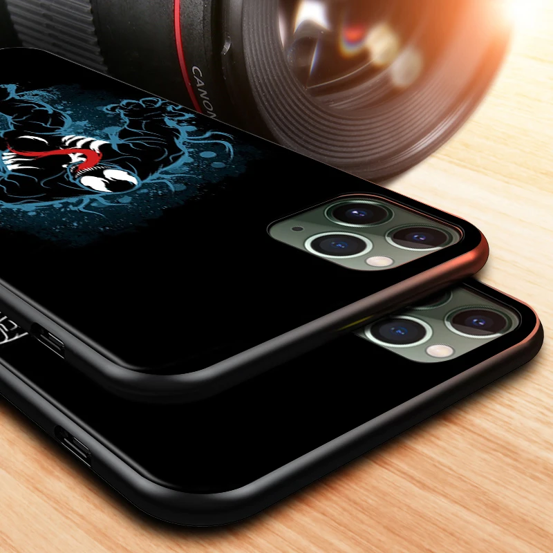 

Marvel Superhero for Apple iPhone 12 Mini 11 XS Pro Max X XR 8 7 6 6S Plus SE 5 5S Black Phone Case