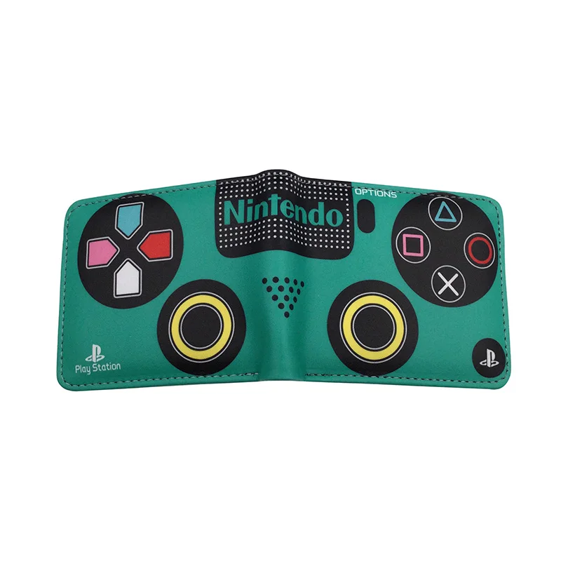 Кошелек "PlayStation" игра мультфильм аниме-кошелек на молнии монета Карманный держатель для карт для детей Мужчины Женщины подарок carteira Кожаные Кошельки - Цвет: N-26