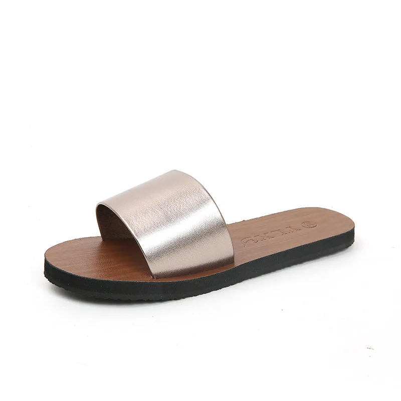 Кристалл большого размера шлепанцы с камнями летние женские шикарные пляжные