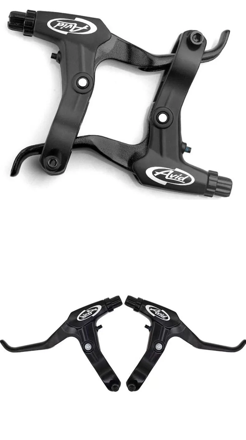 Bicycle Brake AVID FR5 Aluminum Alloy V-brake Disc Brakes Lever Mountain Bike Bicycle brake Handle Crank Black/Silver