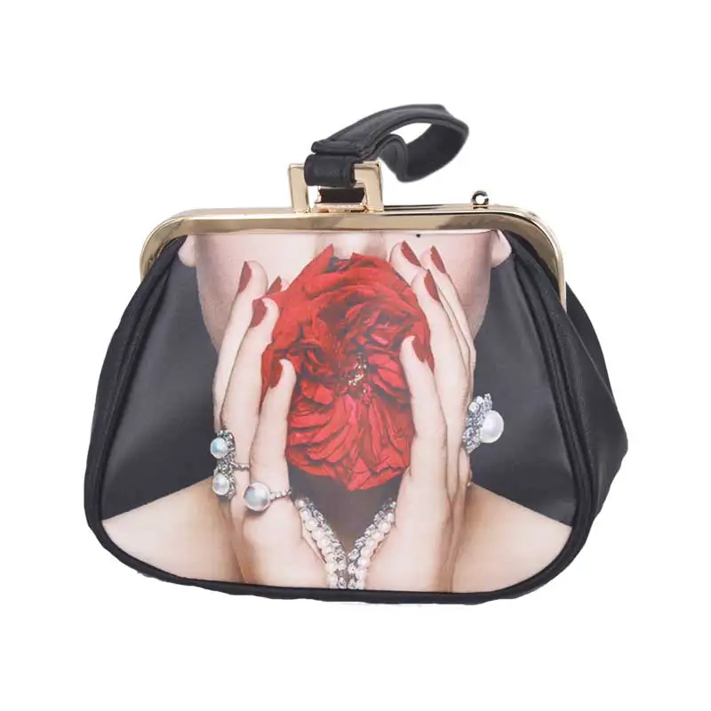 Модные Мультяшные сумки-тоуты на плечо для девушек Женский кошелек вечеринки