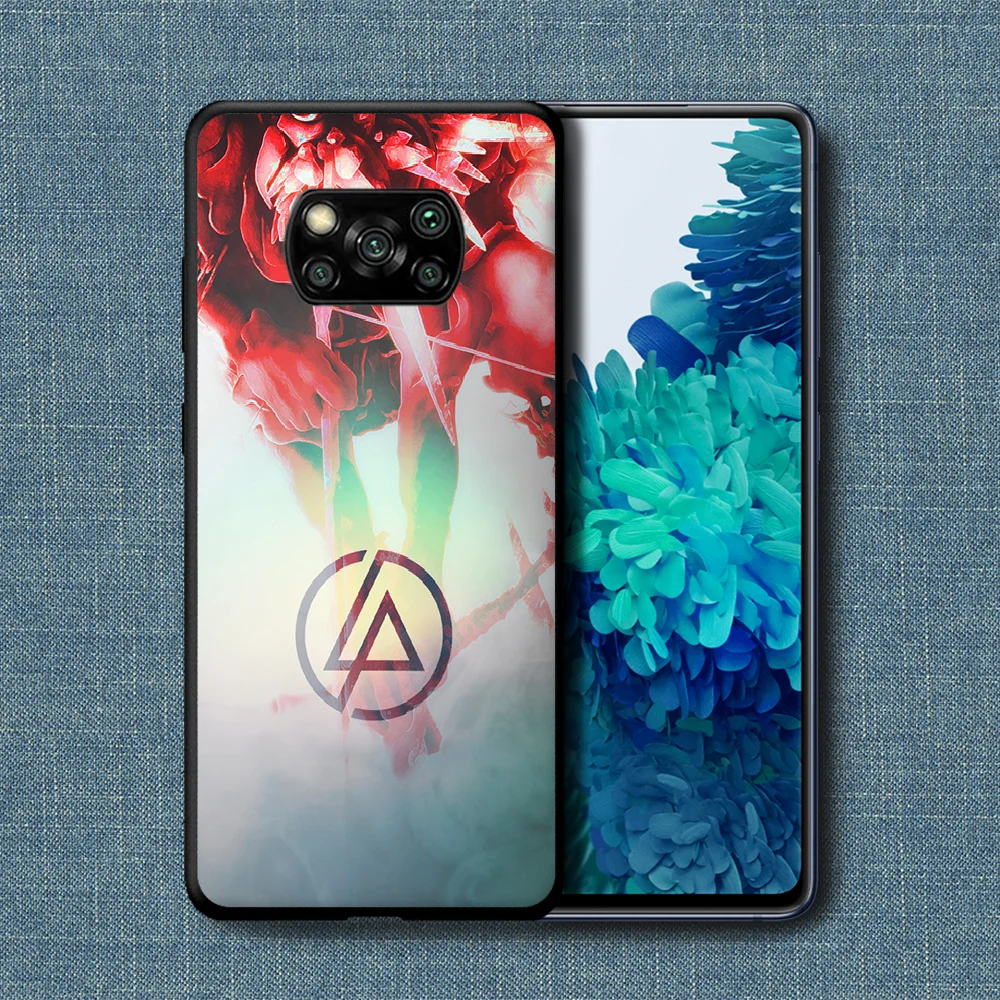 

Linkin Rock And Park Phone Case For Xiaomi Mi Note 10 A3 9 MAX 3 A2 8 9 Lite Pro Ultra black Waterproof Trend Bumper Soft Back