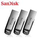 Sandisk USB3.0 флешки оригинальный CZ73 Ultra Flair 32 ГБ флэш-накопитель 64 Гб оперативной памяти, 16 Гб встроенной памяти, 128GB 256g карту флэш-памяти с интерфейсом usb флеш-накопитель с высокой скоростью