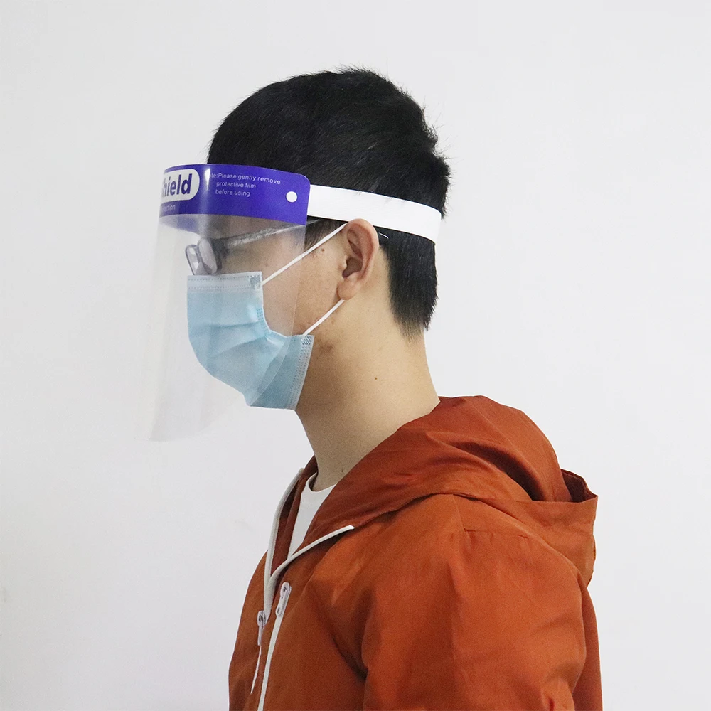 Креативный защитный лицевой экран маслостойкая маска для кухни прозрачная