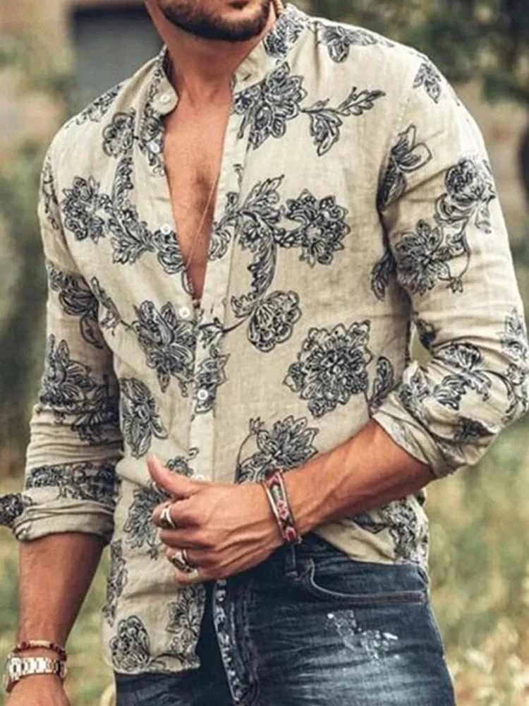 

Men's Cardigan Casual Button Hawaii Turn-down Collar Graffiti-art Print Beach Short Sleeve Quick Dry Hawaiian shirt streetwear