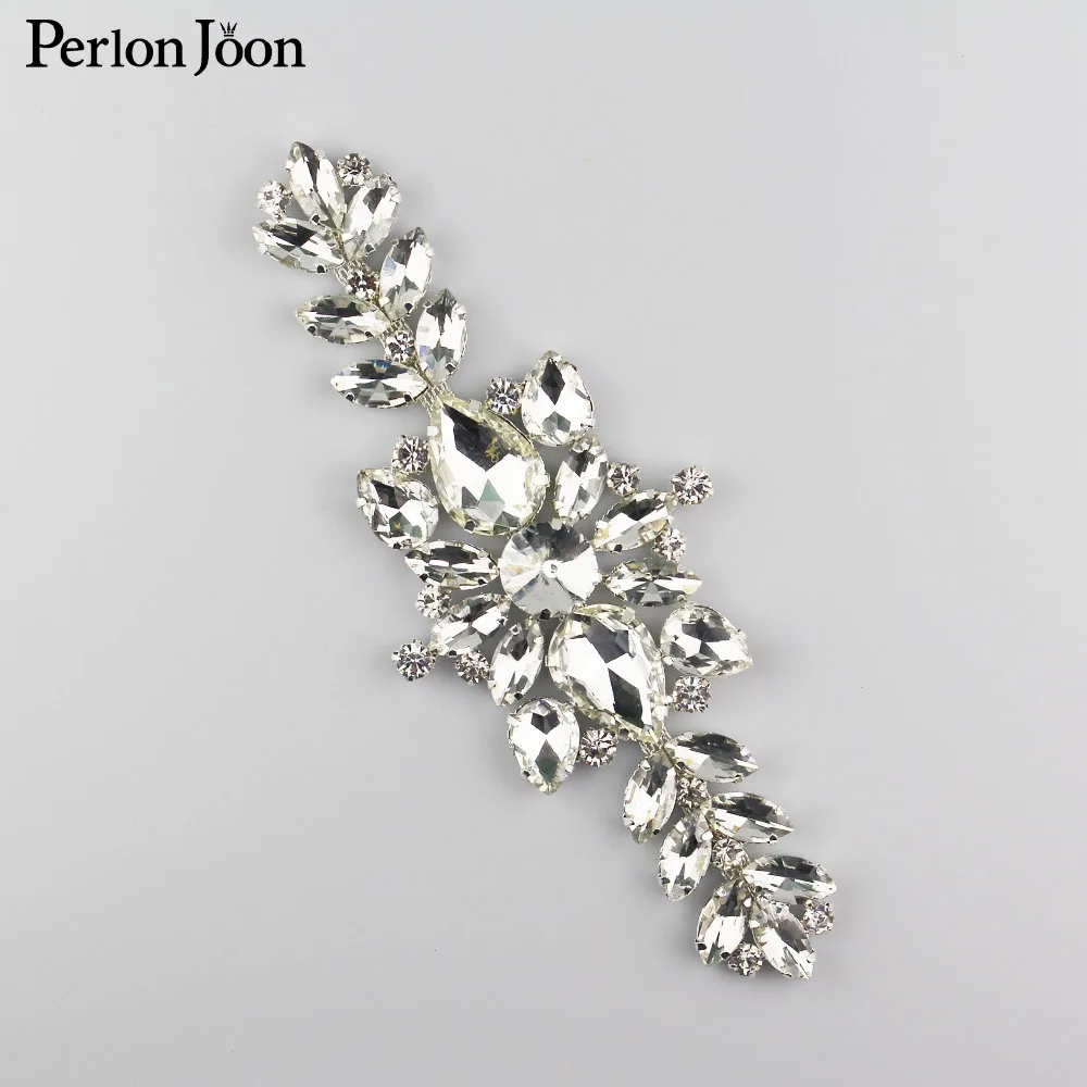 1 шт. кристаллические стеклянные длинные Стразы Ab используемые в рукавах талии